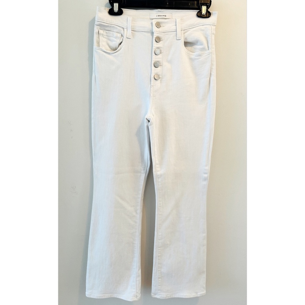 J Brand Lillie High-Rise Cropped Flared Jean, size 27